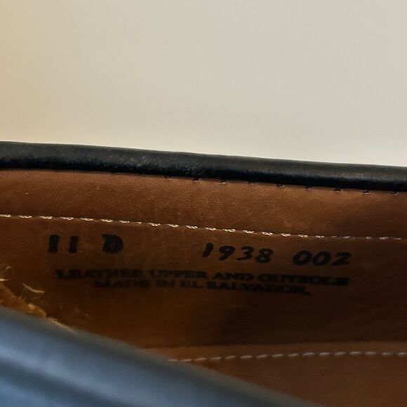 GH Bass Weejuns Sherman Black Brown Penny Loafers Mens 11D Limited Edition Shoes - Picture 5 of 13